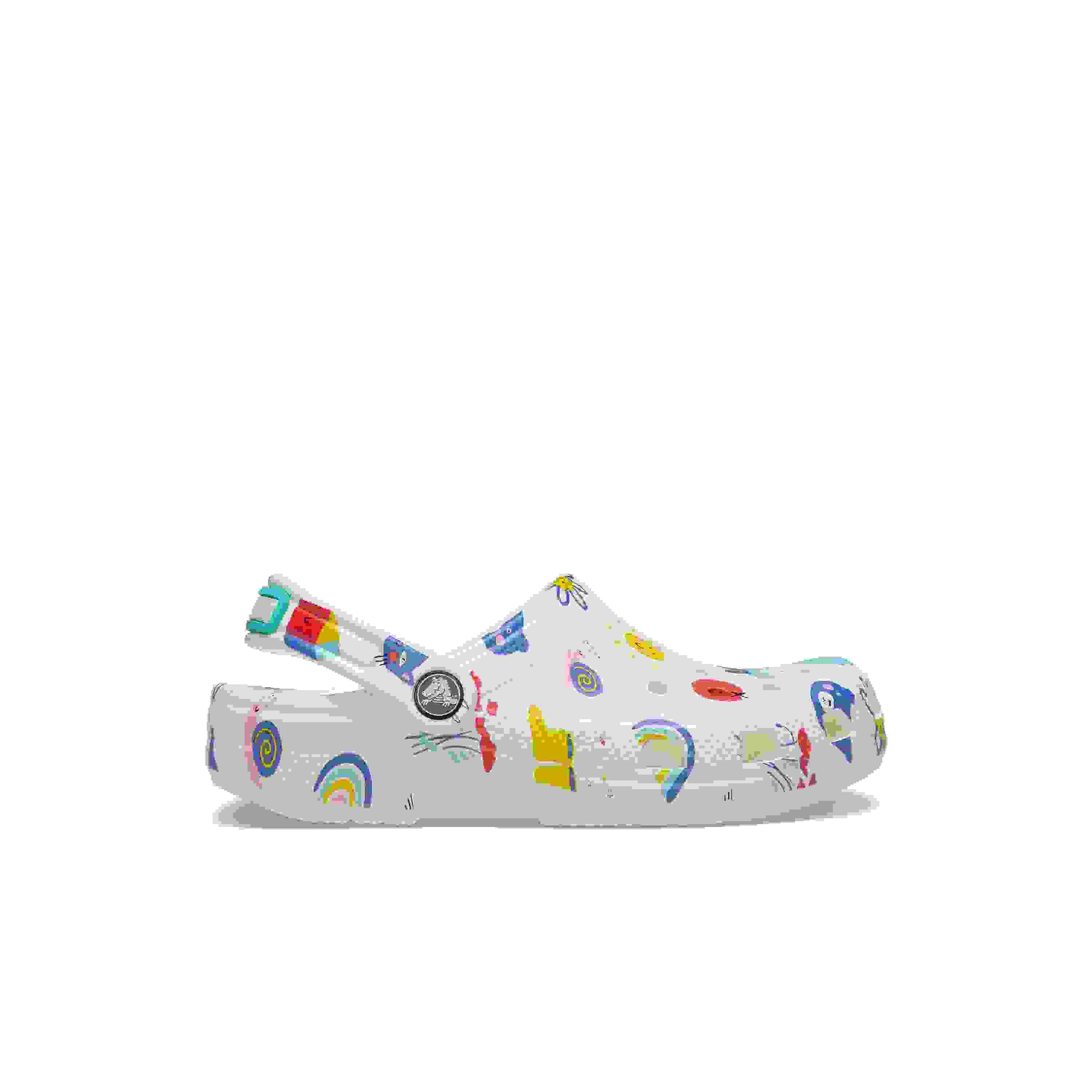 Crocs Classic Toddler Kids' "Doodle Print" Clog